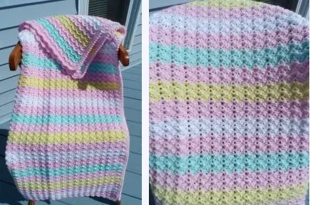 [Free Pattern] This Easy Pattern Will Make You Love Making Baby Afghans