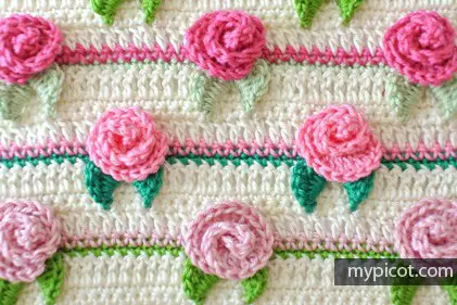 [Free Pattern] Learn A New Crochet Stitch: Rosebud Stitch