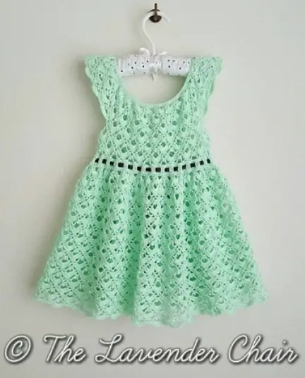 [Free Pattern] Adorable Lace Toddler Dress