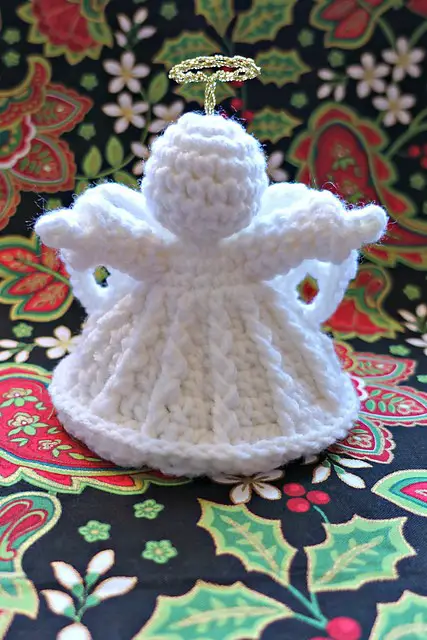 [Free Pattern] This Loving Crochet Angel Ornament Makes A Unique And Stunning Table Top