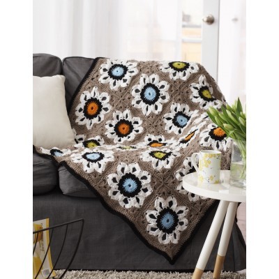 [Video Tutorial] Vintage Or Modern? Easy To Customize Amazing Flower Afghan Pattern To Suit Your Taste