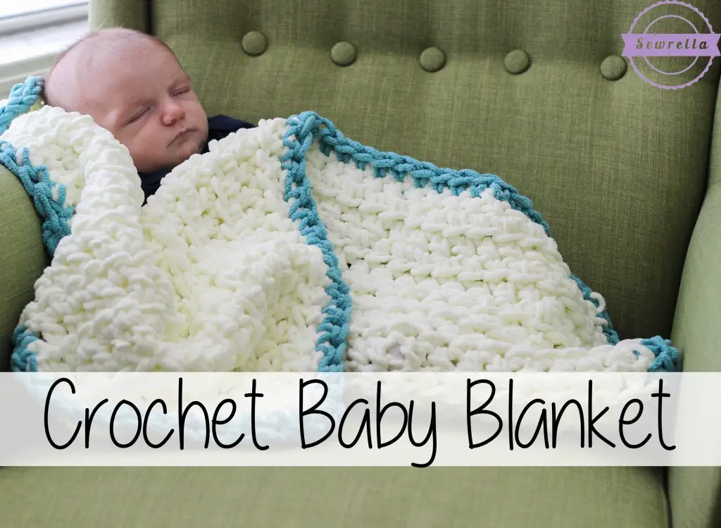 [Video Tutorial] This Super Simple Crochet Baby Blanket Is An Easy Beginner Crochet Project