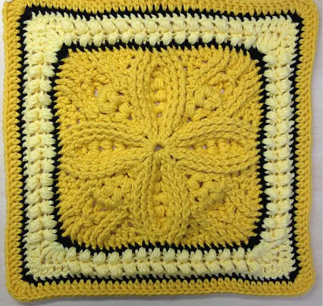 [Free Pattern] Lovely Thick & Cushy Crochet Afghan Block