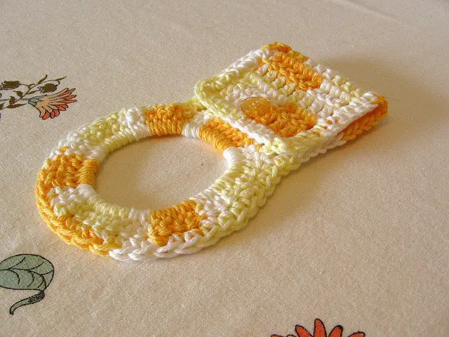 [Free Pattern] This Super Cute Basic Towel Ring Will Make A Great Addition To A Towel Gift