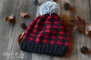 [Free Pattern] Make This Fabulous Plaid Hat With This Easy Technique