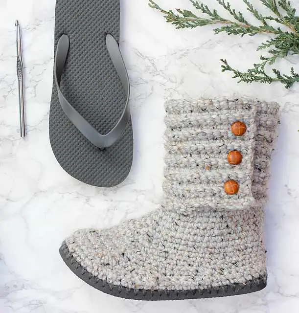 How To Brilliantly Turn Flip Flop Soles Into Gorgeous Boots For Winter