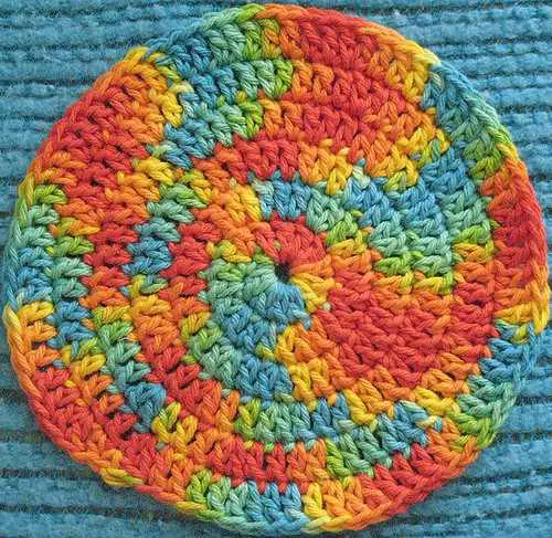 Spiral Crochet Hot Pads To Make, Use, And Admire