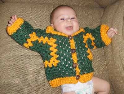 The Easiest And Quickest Baby Jacket Pattern Ever