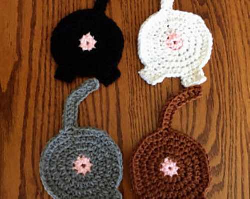 Cat Lovers! Decorate Your Home With These Fun And Adorable Cat Butt Coasters