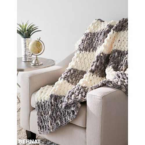 Quick And Easy Blanket Pattern With Eye Popping Texture 