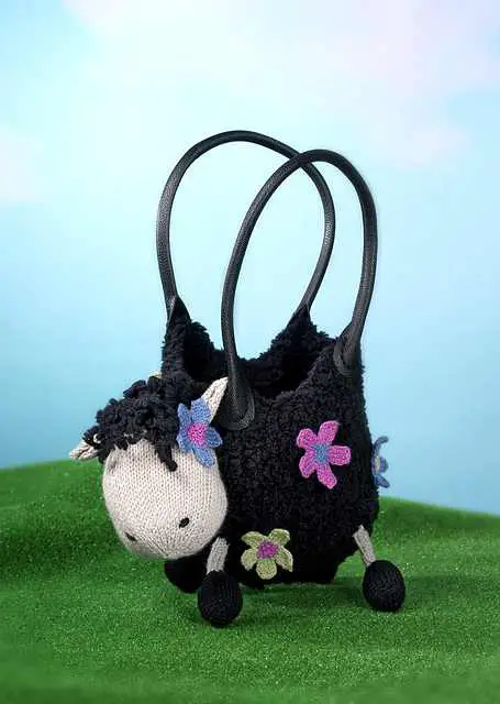  Adorable Crochet Sheep Bag For Carrying Your Stuff