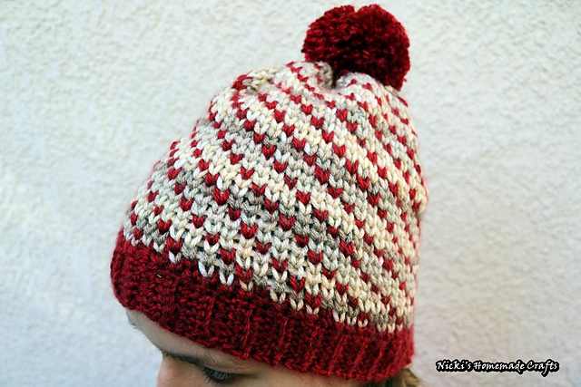 Everyone Loves This Swirly Heart Hat Crochet Pattern