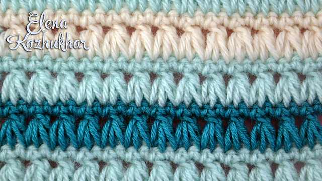 Learn A New Crochet Stitch: Triads Crochet Stitch