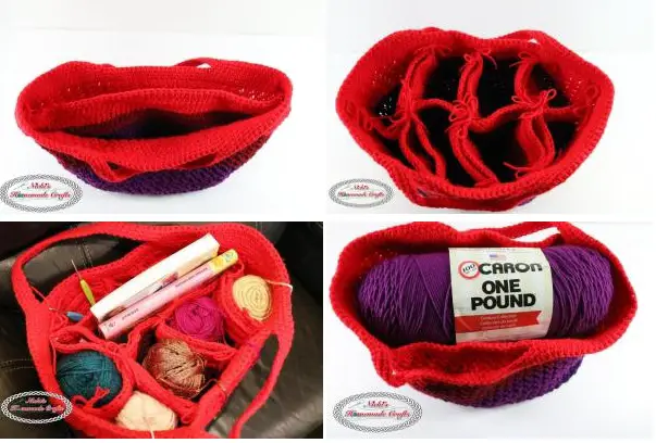This Multipurpose Crochet Bag Is The Perfect Yarn Organizer