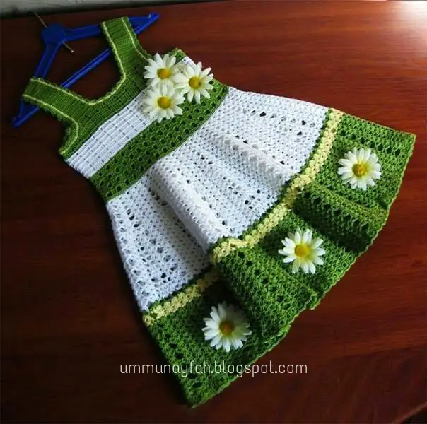 Little Lacy Toddler Dress With Flowers