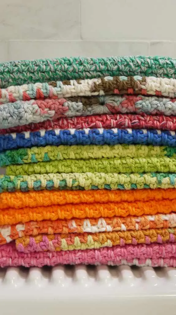 Simple And Beautiful Crochet Dishcloth Free Pattern