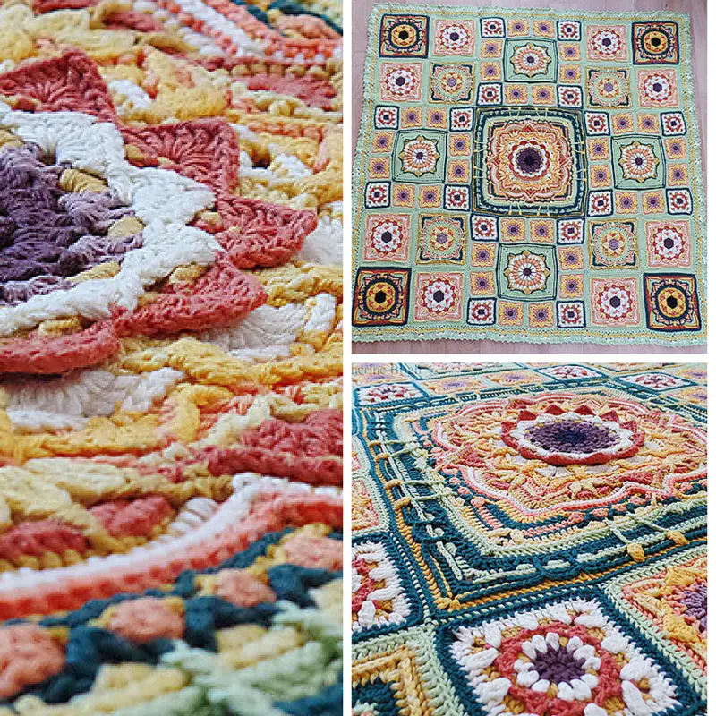 Eve's Sunflowers-Yet Another Magnificent Crochet Blanket Pattern