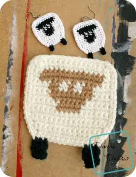 [Free Pattern] These Joyful Dancing Sheep Earrings Will Add A Touch Of Whimsy To Whatever You Wear