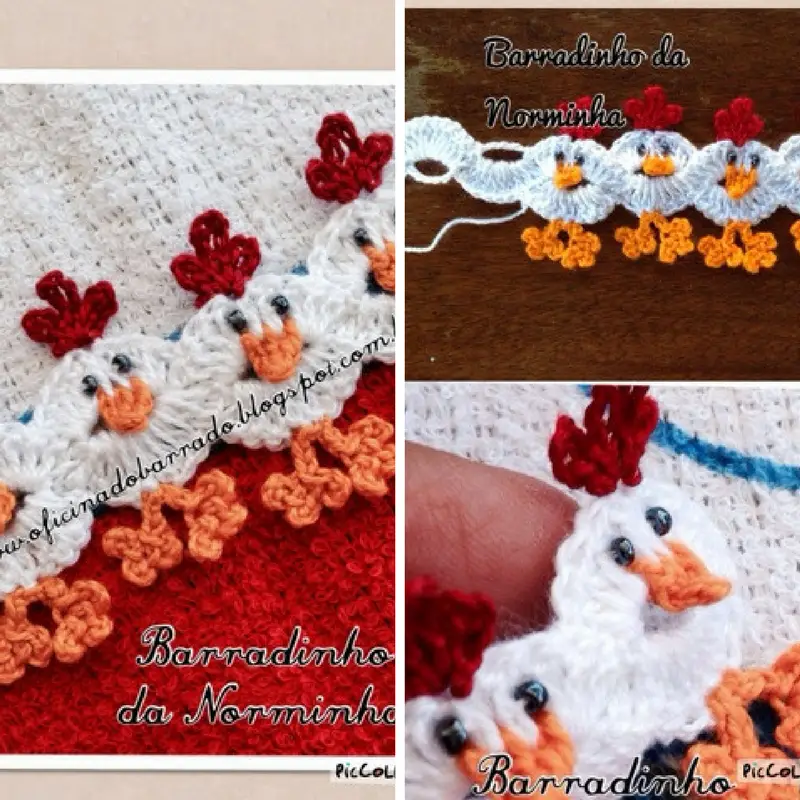 [Photo Tutorial] This Amazing Chicken Edging Crochet Pattern Will Make Your Jaw Drop