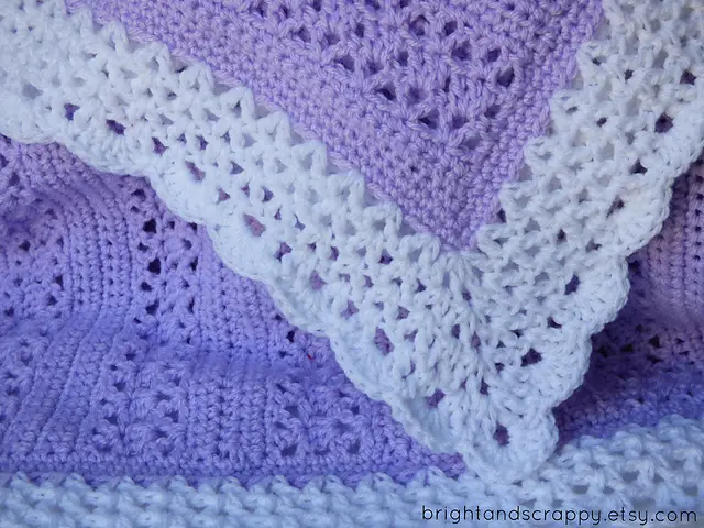 [Free Pattern] Quick, Easy And Beautiful Adeline Baby Blanket