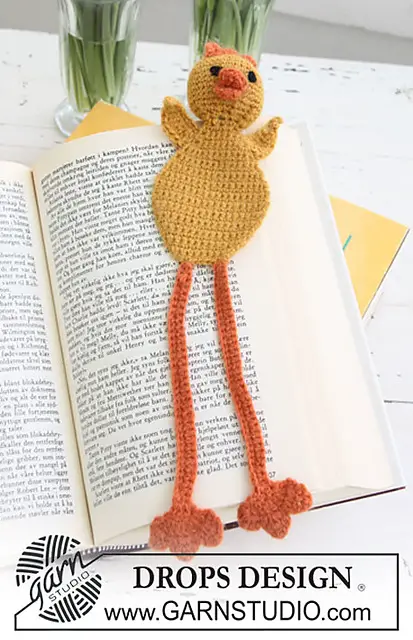 [Free Pattern] This Adorable Chicken Bookmark Is Simply Awesome