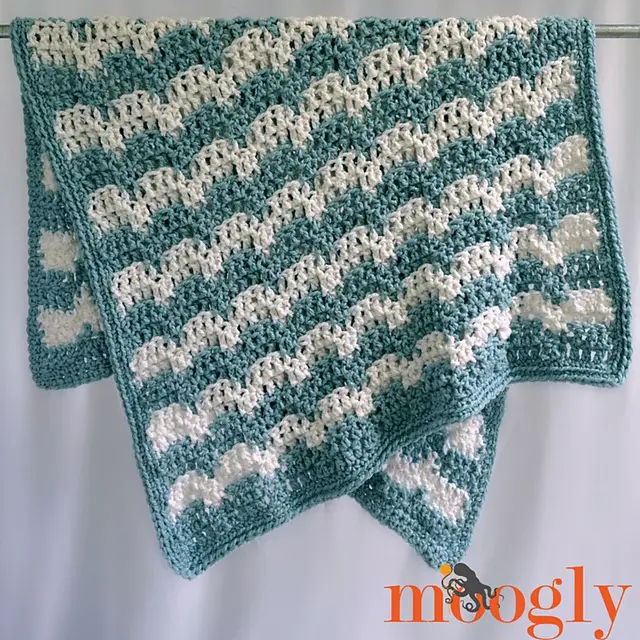 [Free Pattern] Simple Snuggy Afghan Pattern With A Lot Of Oomph!