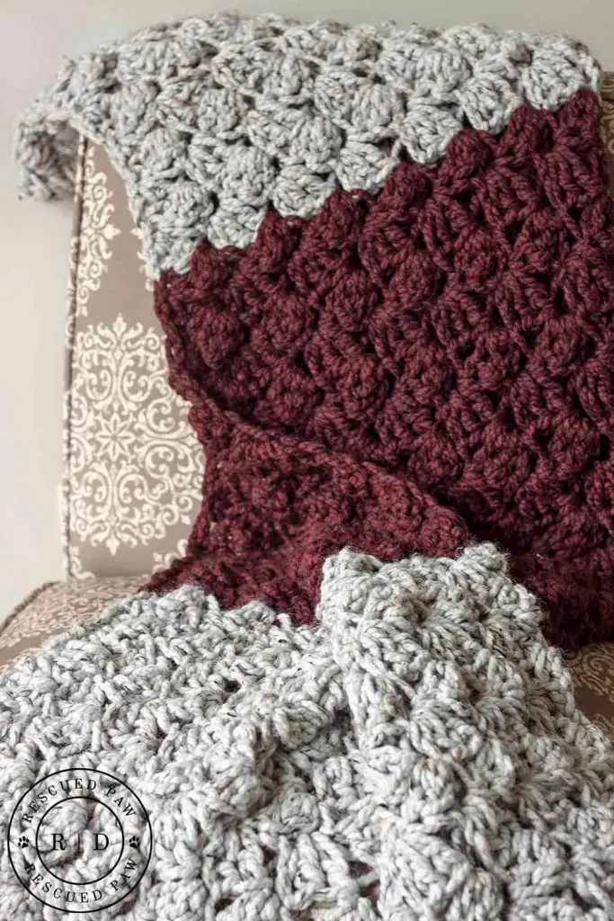 [Free Pattern] Super Fast Beginner's Crochet Blanket