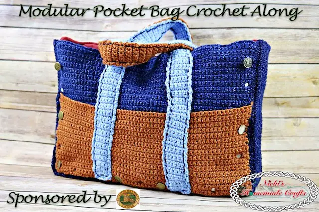 [Free Pattern] Reversible And Expandable Modular Pocket Bag With Removable Inside Pocket