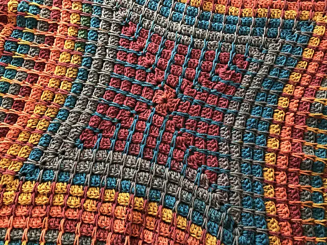 [Free Pattern] Fun And Colorful Crochet Pandora’s Box Blanket
