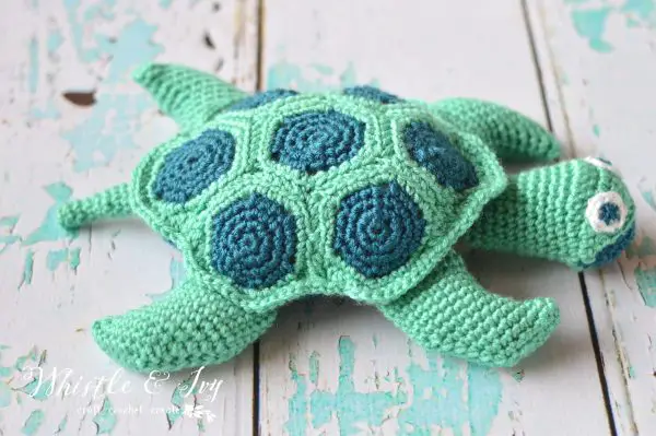Crochet Turtle Toy Pattern- Free Sea Turtle Crochet Patterns For All Ages