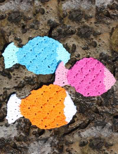 [Free Pattern] This Crochet Fish Dishcloth Will Make You Smile Everyday