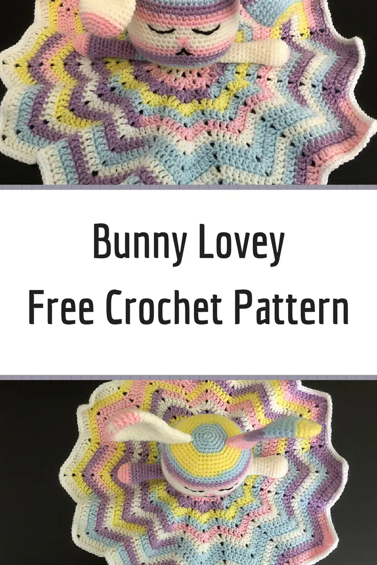 [Free Pattern] Super Cute, And Very Cuddly Bunny Lovey