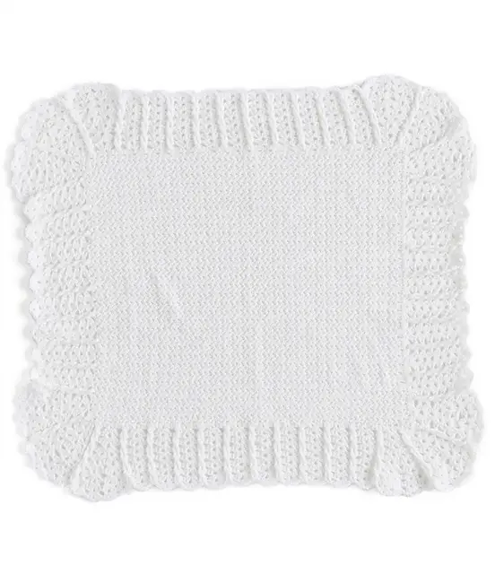 Delicate Cables And Lace Crochet Baby Blanket Free Pattern