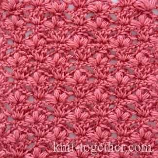 Learn A New Crochet Stitch: Cherry Blossoms Stitch