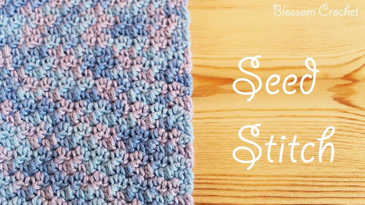 Learn A New Crochet Stitch: Crochet Seed Stitch