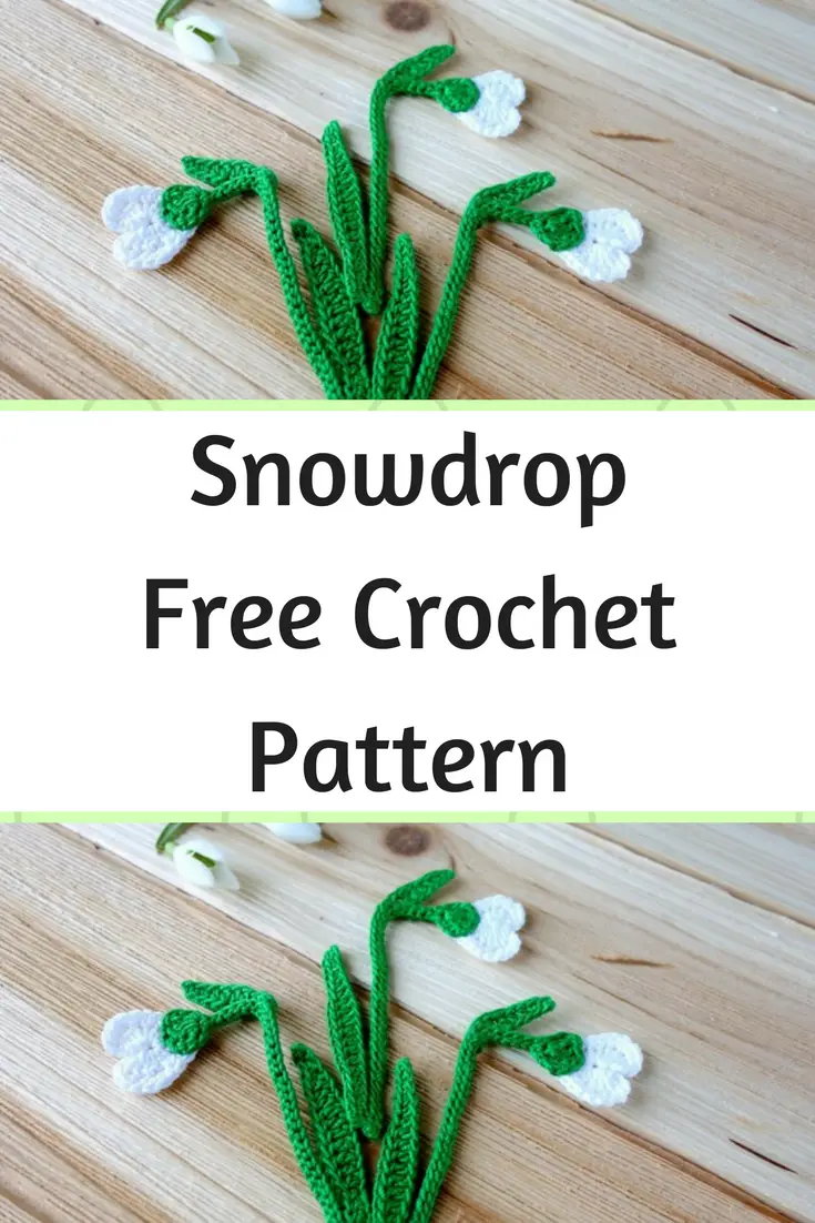 Incredibly Beautiful Snowdrop Free Crochet Pattern