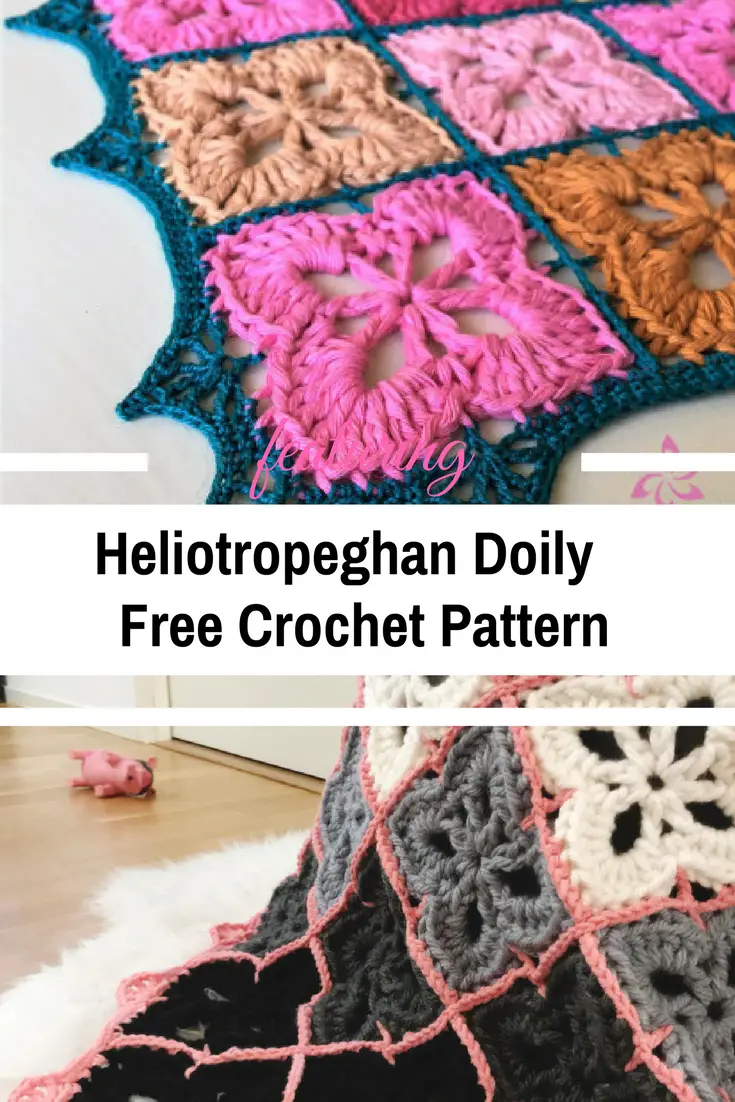 Flowery Doily For The Kitchen Table- Free Crochet Pattern