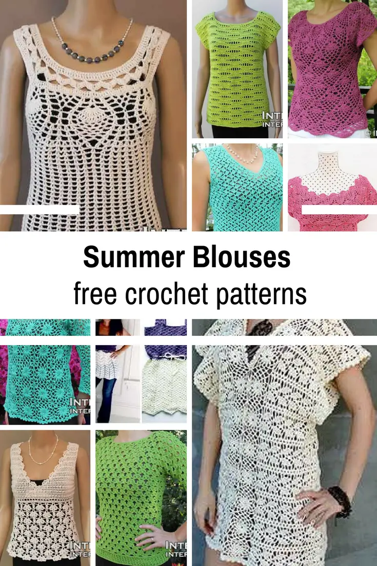 Crochet Summer Tops Free Patterns