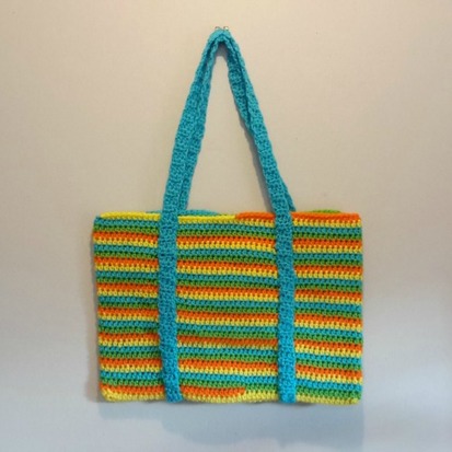 Spiral Beach Crochet Bag - Free Pattern And Video Tutorial