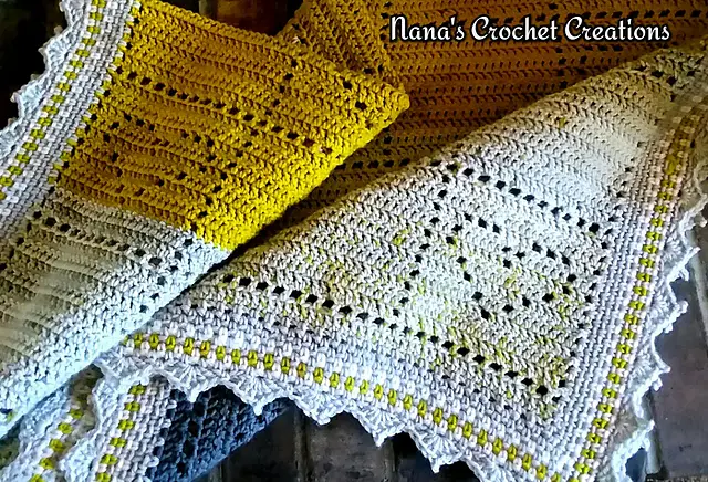 Amazing Quick And Easy Happy Hearts Blanket - Crochet Pattern