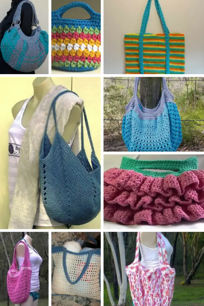 Crochet Bag Patterns -Free Patterns And Video Tutorials