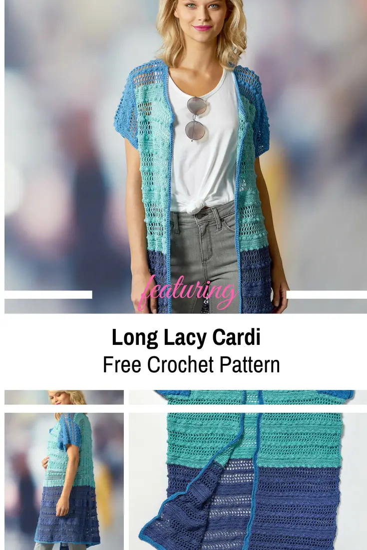 This Long Lacy Cardi Is A Great Summertime Addition To Your Wardrobe