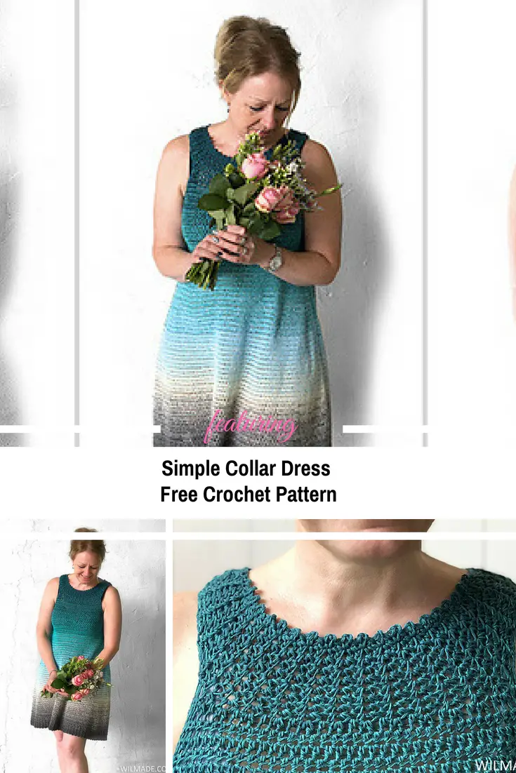 Beginner-Friendly Simple Collar Dress [Free Pattern]