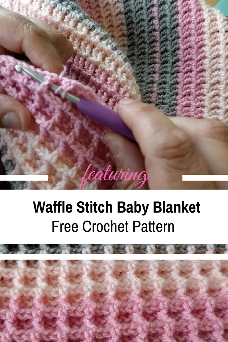 Easy And Fabulous Waffle Stitch Baby Blanket