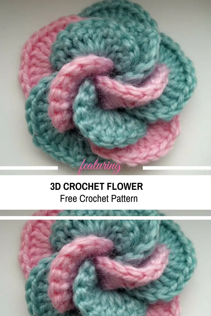 Video Tutorial Spectacular 3D Crochet Flower Daily Crochet