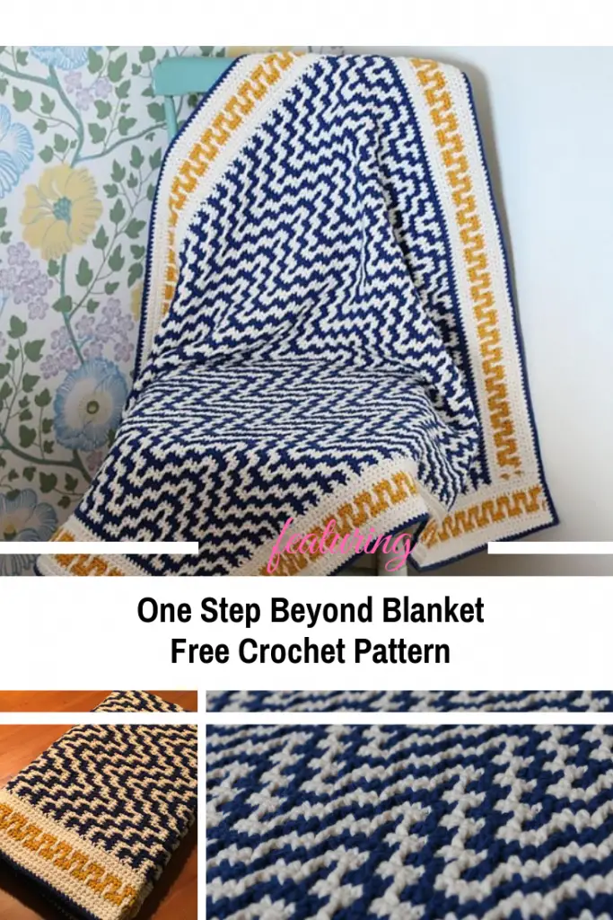 Fantastic One Step Beyond Blanket Free Crochet Pattern