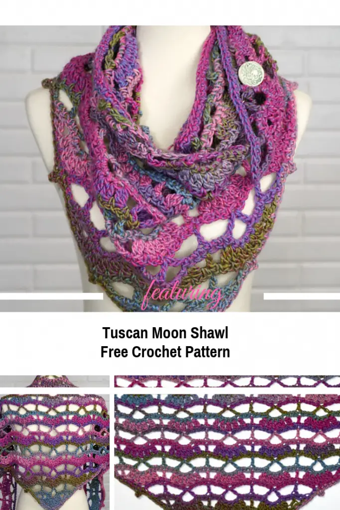 Pretty And Quick Lacy Crochet Shawl Pattern