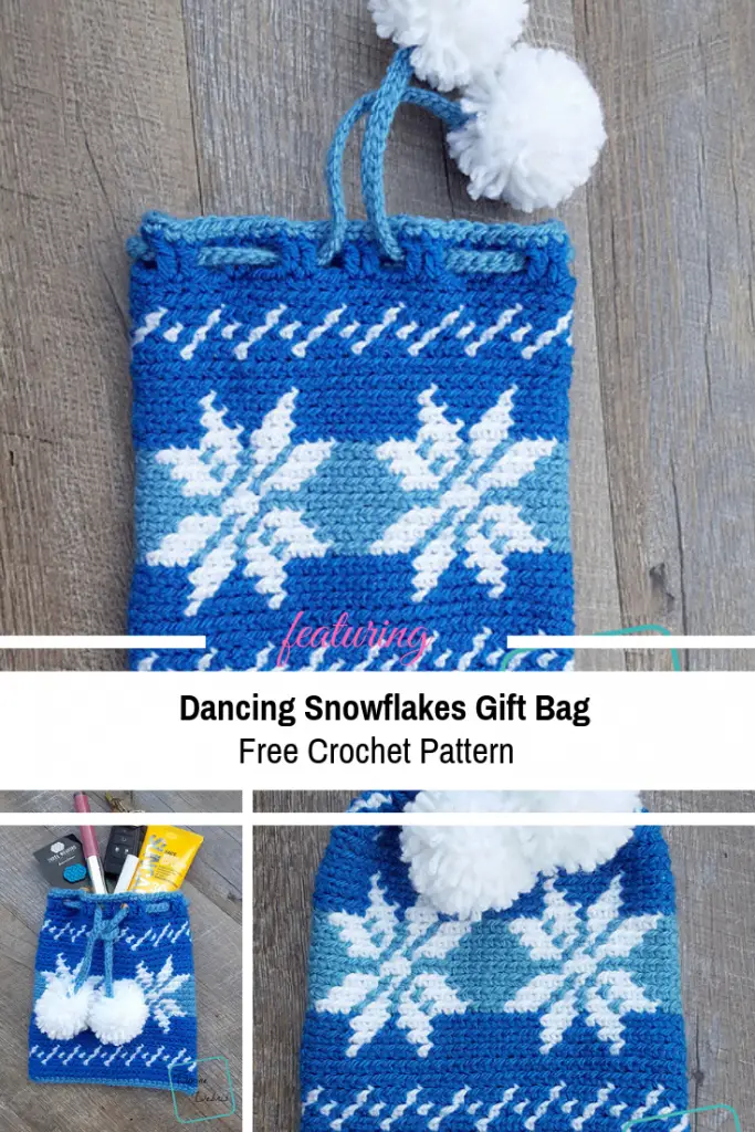 Cute Crochet Gift Bag Free Pattern You Can Use For Christmas Time And All Throughout The Winter