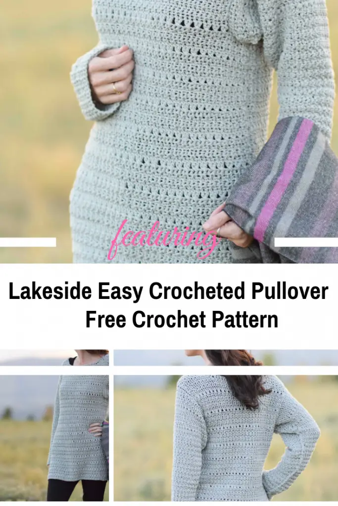 Easy Crocheted Pullover Pattern For Lazy Days At Home [Free Pattern]