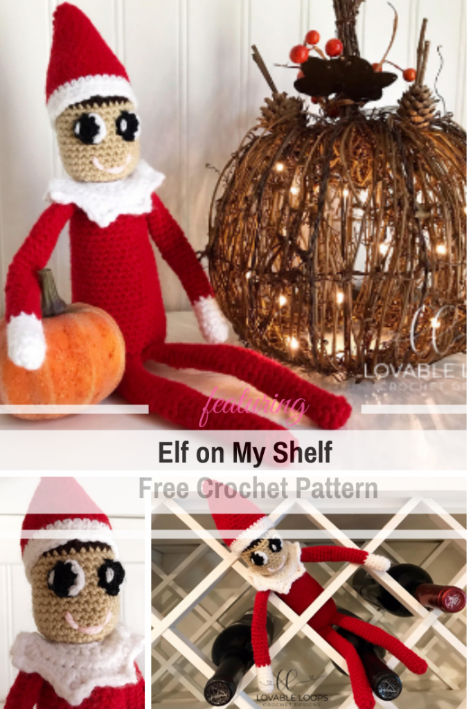 This Free Elf On The Shelf Crochet Pattern Will Capture The Hearts Of Children